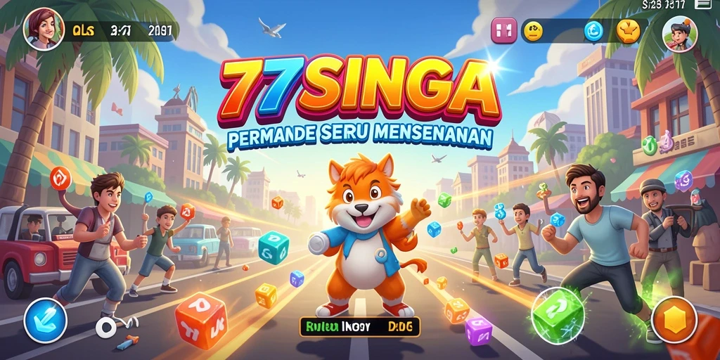 Tampilan gameplay seru dari 77SINGA yang menantang pemain.