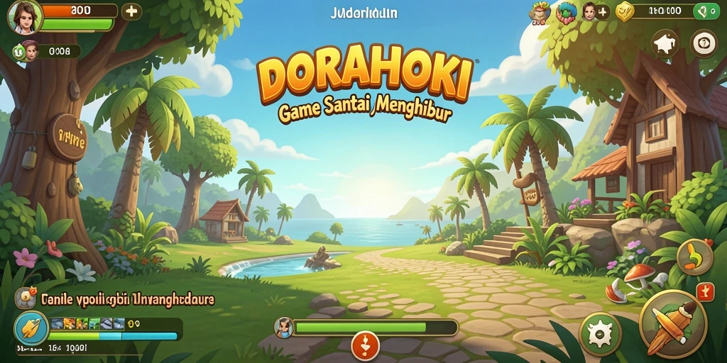 Screenshot DORAHOKI menampilkan gameplay yang seru dan mengasyikkan.