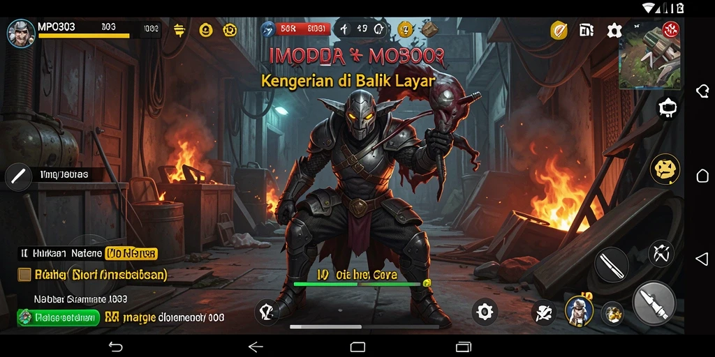 Gameplay MPO303 dengan suasana horor yang mencekam.
