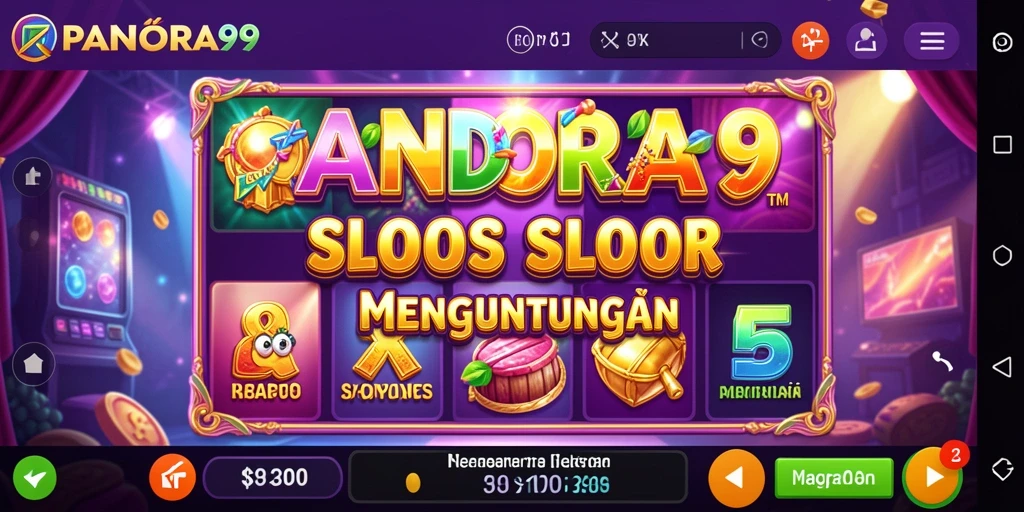 Tampilan gameplay PANDORA99 yang menarik dan mengasyikkan.